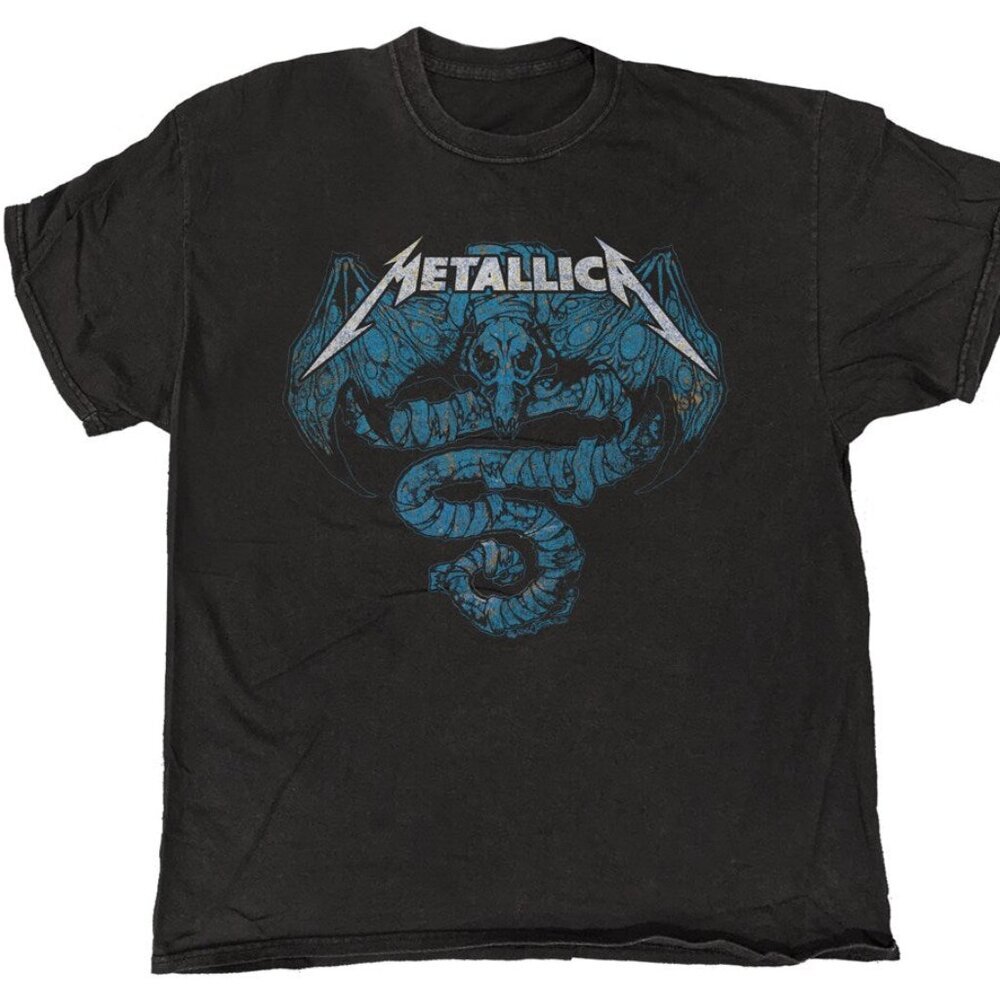 Metallica Wherever I May Roam Oxidized Vintage Style Metal Unisex T-Shirt 90